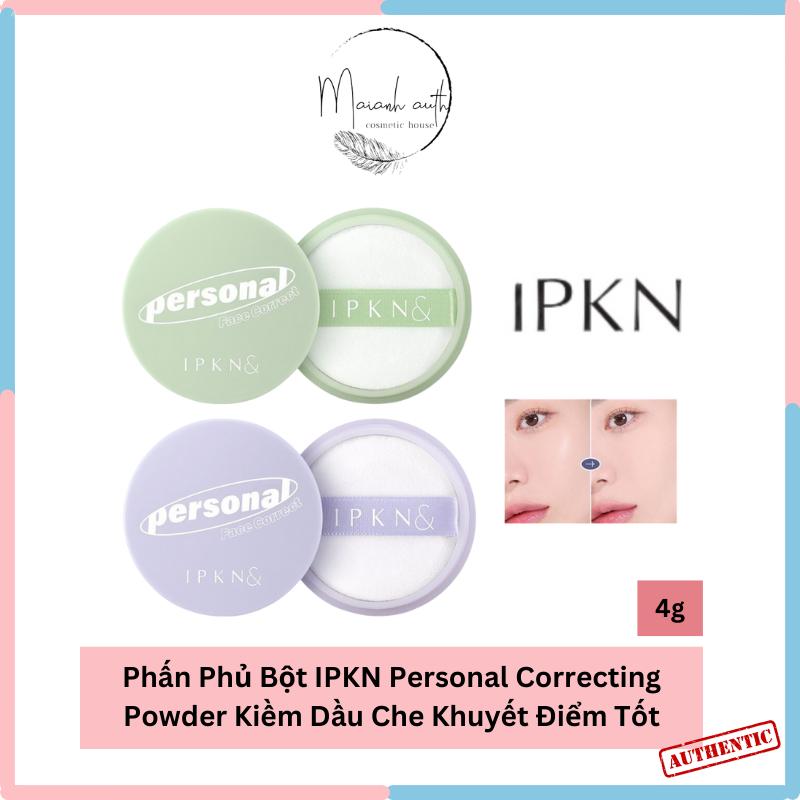 Phấn Phủ Bột IPKN Personal Correcting Powder Phấn Bột Kiềm Dầu 4g 0