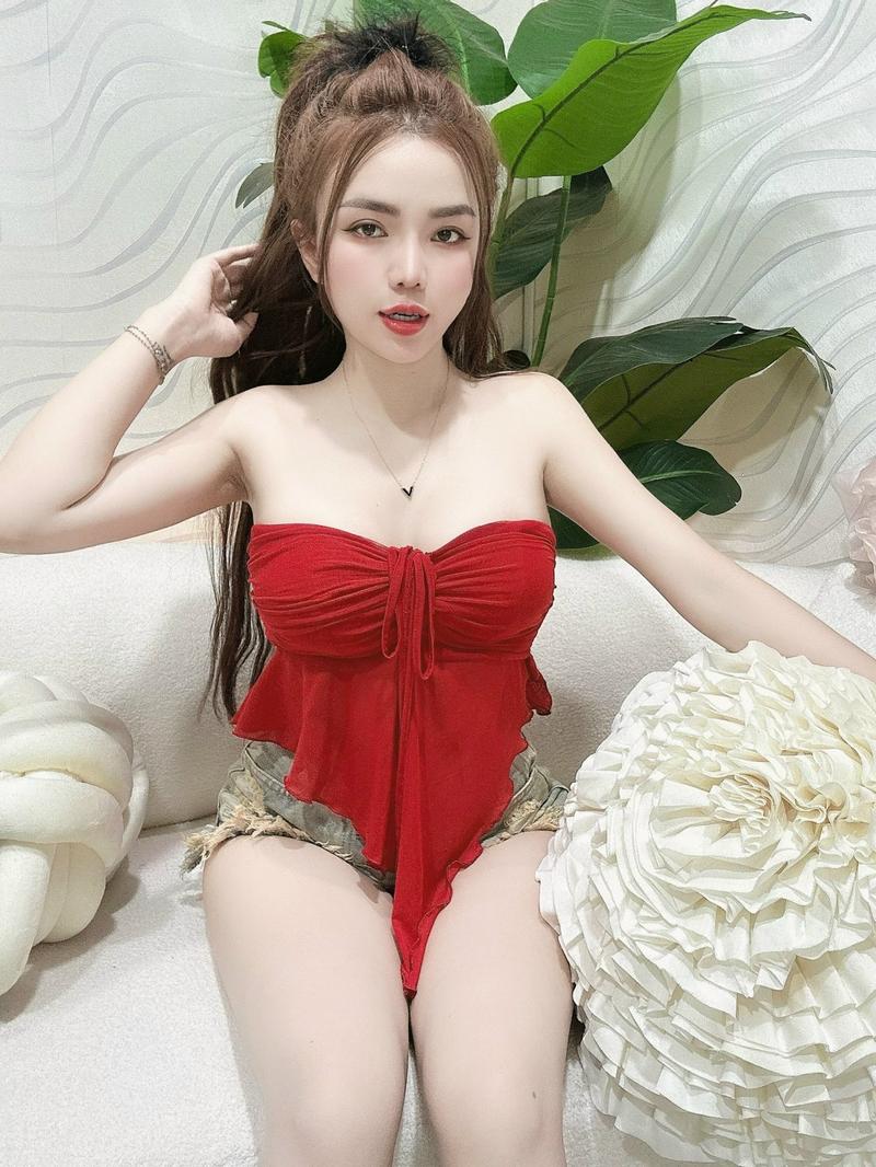Product Introduction of Áo lưới  xòe lai nhọn có dây rút  - nd 5