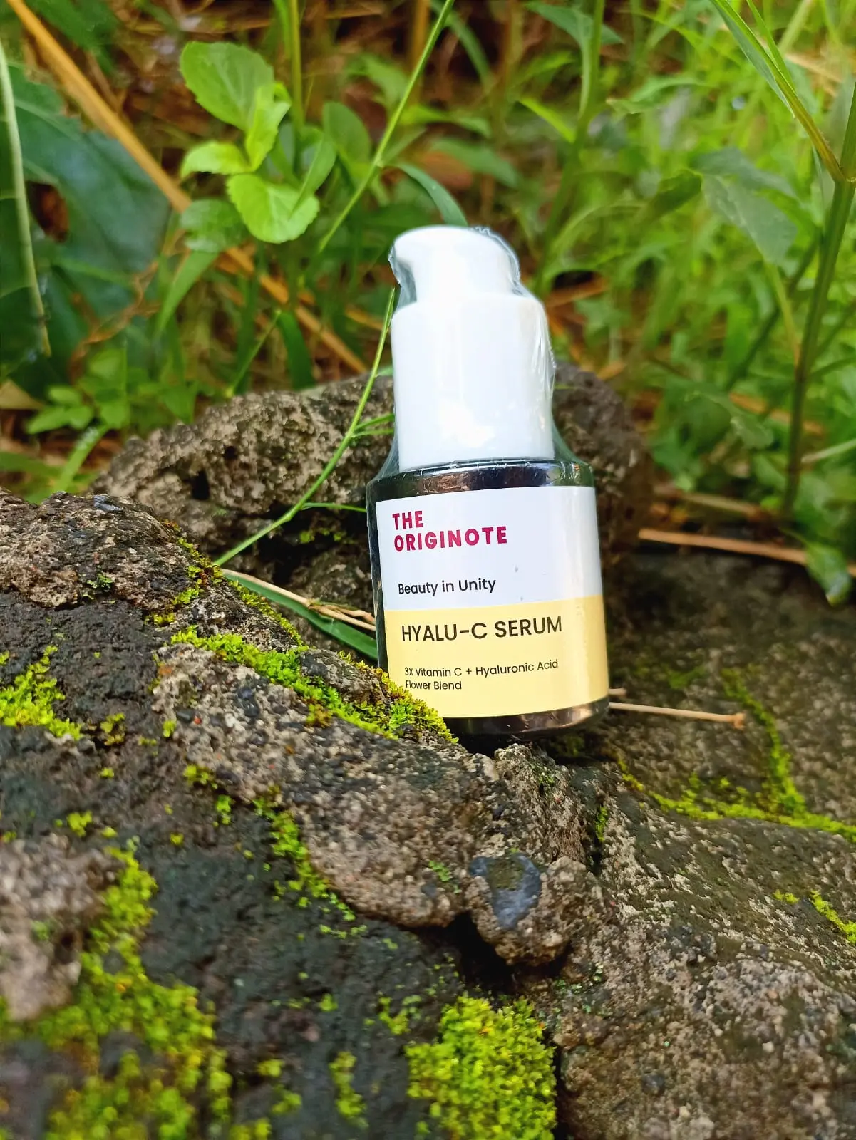 The Originote Hyalu-C Serum 20ml Serum Vitamin C Mencerahkan dan Meratakan Warna Kulit Wajah dengan 3x Vitamin C Hyaluronic Acid Tetes Ceramide