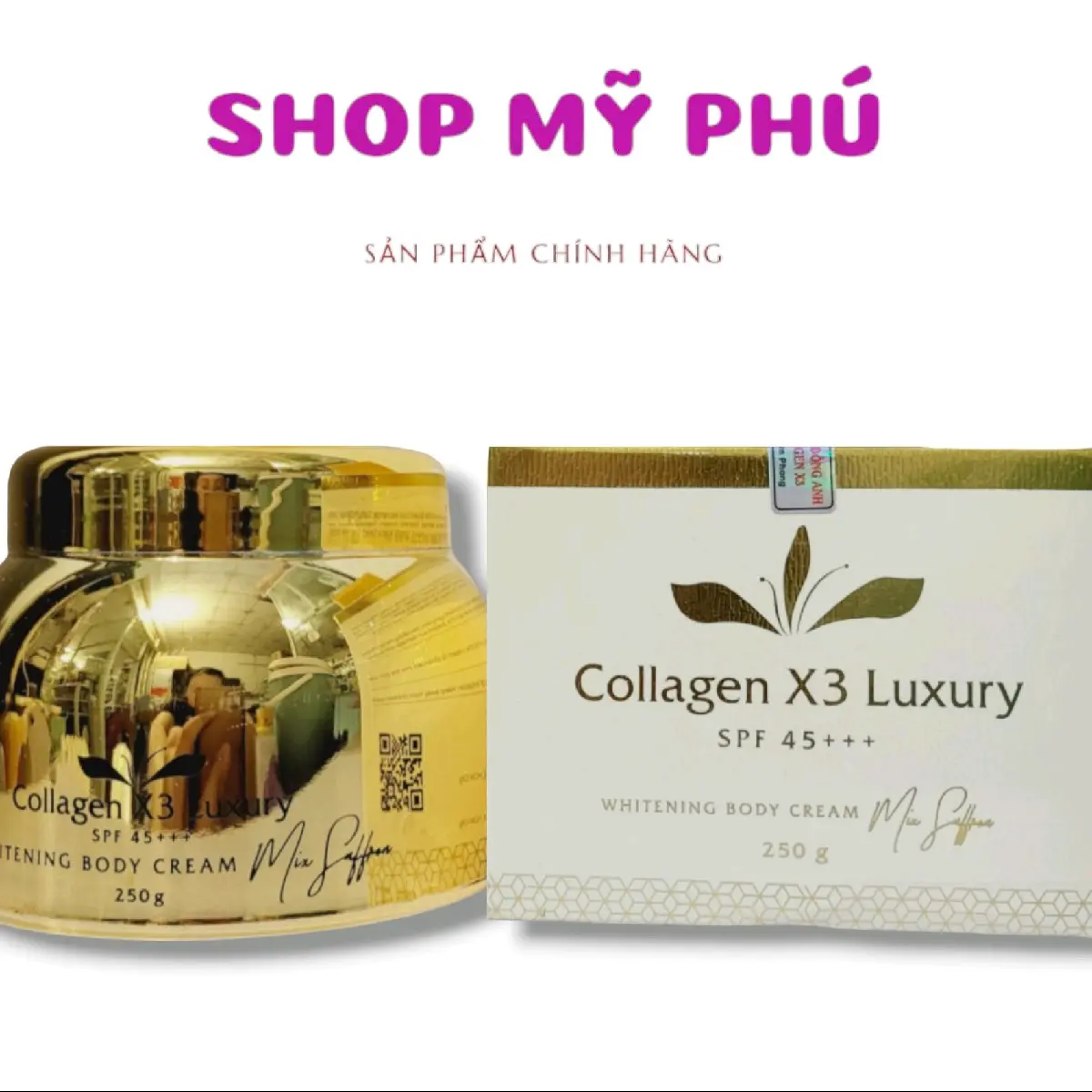 Kem body collagen luxury x3 Đông Anh -Mỹ phẩm Đông Anh