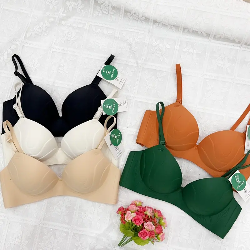 （Combo 3 áo 2025) Áo Lót Nữ Su Cao Cấp Có Đệm Nâng Ngực Tạo Khe Quyến Rũ, Chống Hằn, Áo Ngực Nữ Không Gọng ao  nguc  su 2