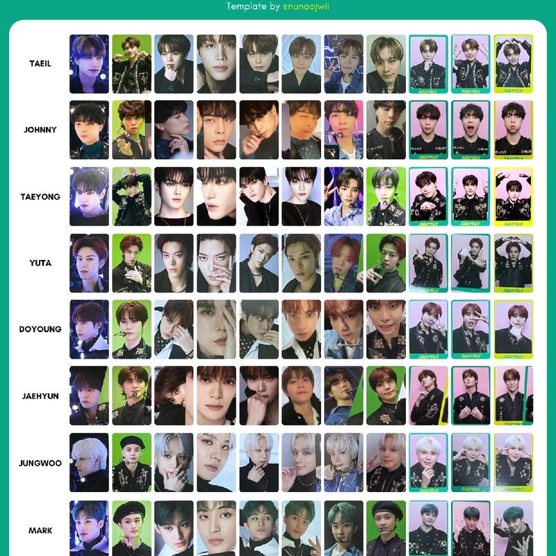 official photocard dicon 102 fullset sealed nct dream  mark ranjun jeno haechan jaemin chenle jisung 5