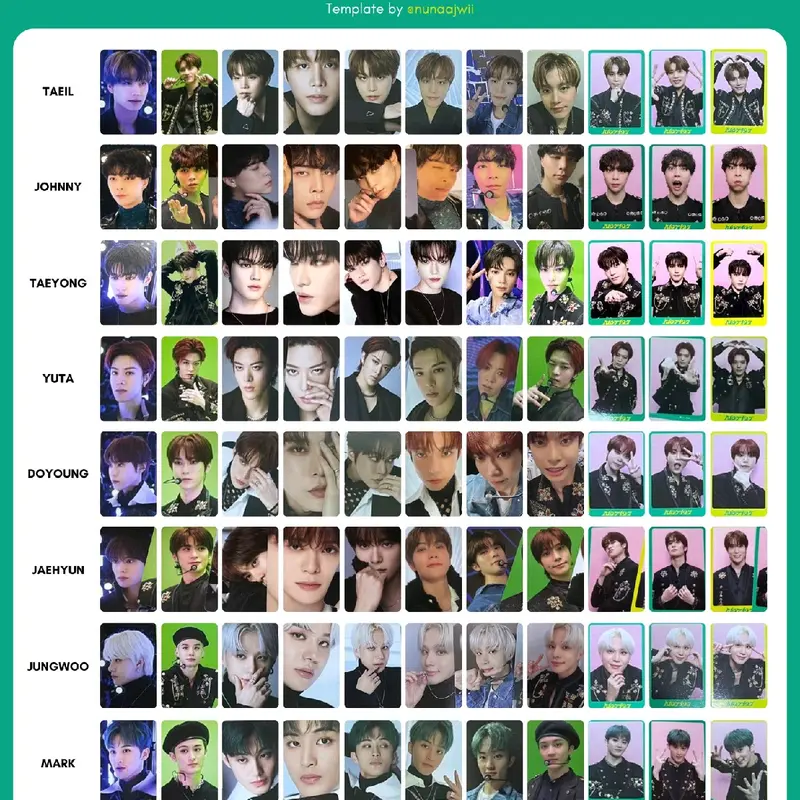 official photocard dicon 102 fullset sealed nct dream  mark ranjun jeno haechan jaemin chenle jisung 5