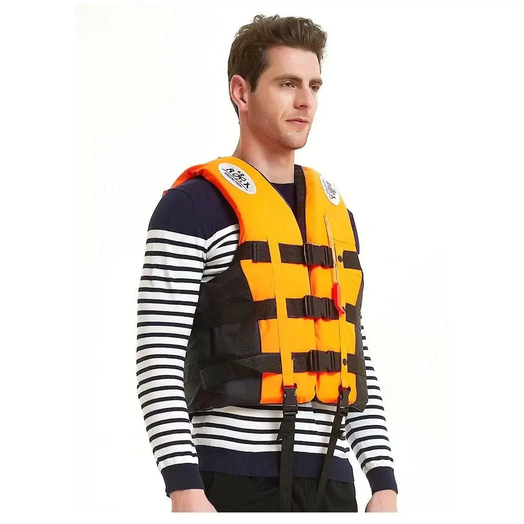 DUTRIOUS Life Vest Jacket  Kids Adults Marine Safety Life Jacket For Outdoor Water Sport Fishing Swimming Kayaking Boating Drifting Surfing Lifesaving Buoyancy Aid Survival Suit