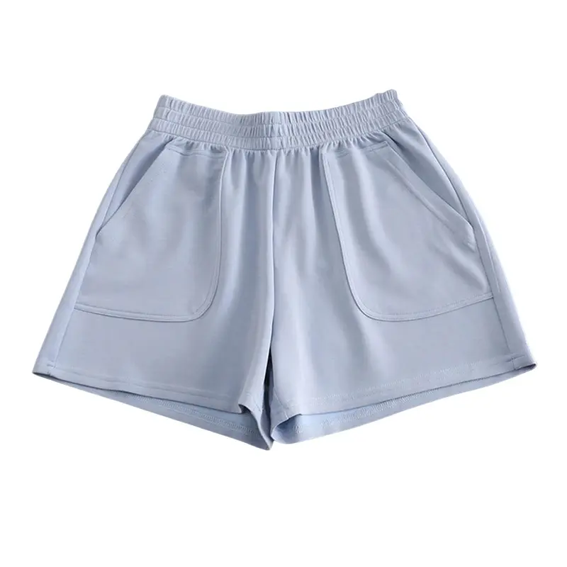 Quần Soóc Nữ Mùa Hè, Qnfwgsy, Cạp Cao Co Giãn, Dáng Rộng Rãi Và Thường Ngày, Dài Trên Đầu Gối, Có Túi, Thích Hợp Chạy Bộ, Mặc Nhà Và Trang Phục Thường Ngày Quần Ngắn, Quần Soóc Ngủ 4