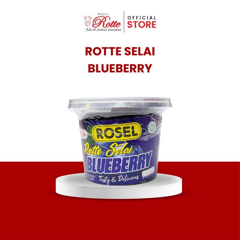 Rotte Bakery Selai Roti Rasa Blueberry Ukuran 170 Gram - Shop | Tokopedia