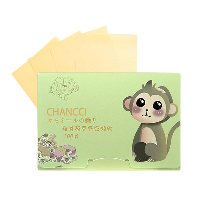 Product Introduction of Khăn giấy thấm dầu trên mặt, 100 chiếc, tự nhiên, kiểm soát dầu, làm mờ phim thấm dầu cao cấp, không chứa dầu, cho khuôn mặt, W8W0 28