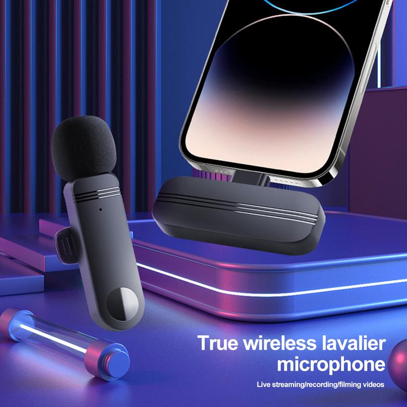 Spot Goods COD 2.4G wireless clip on portable microphone, used for ...