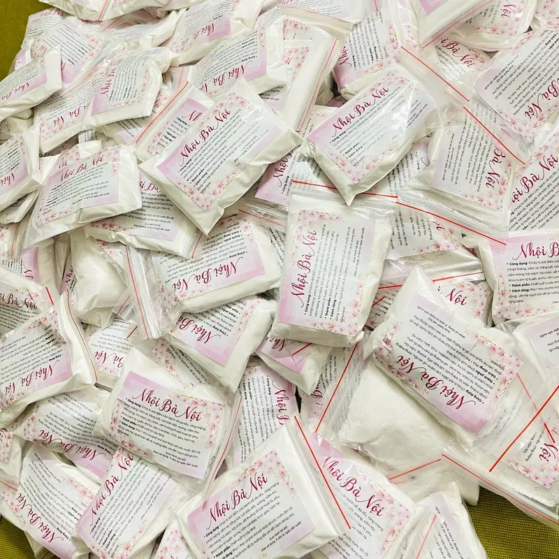 Combo bột nhội kèm xilanh 10ml hỗ trợ vi.êm ph.ụ kh.oa 1