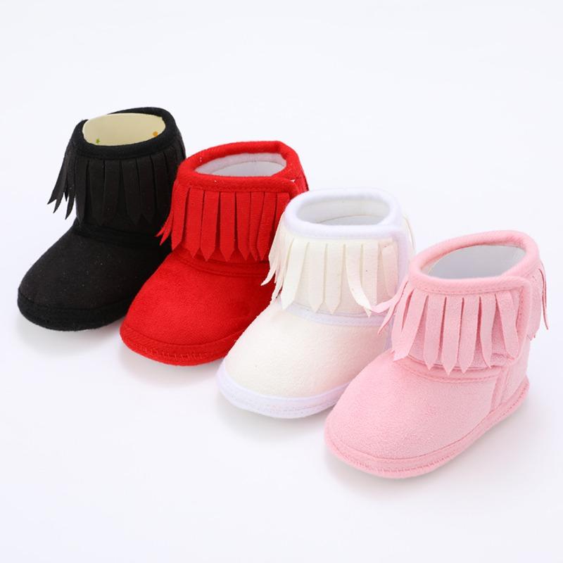Baby Boots Newborn Infant Boys Girls Warm Shoes Soft Sole Kids Boots 0