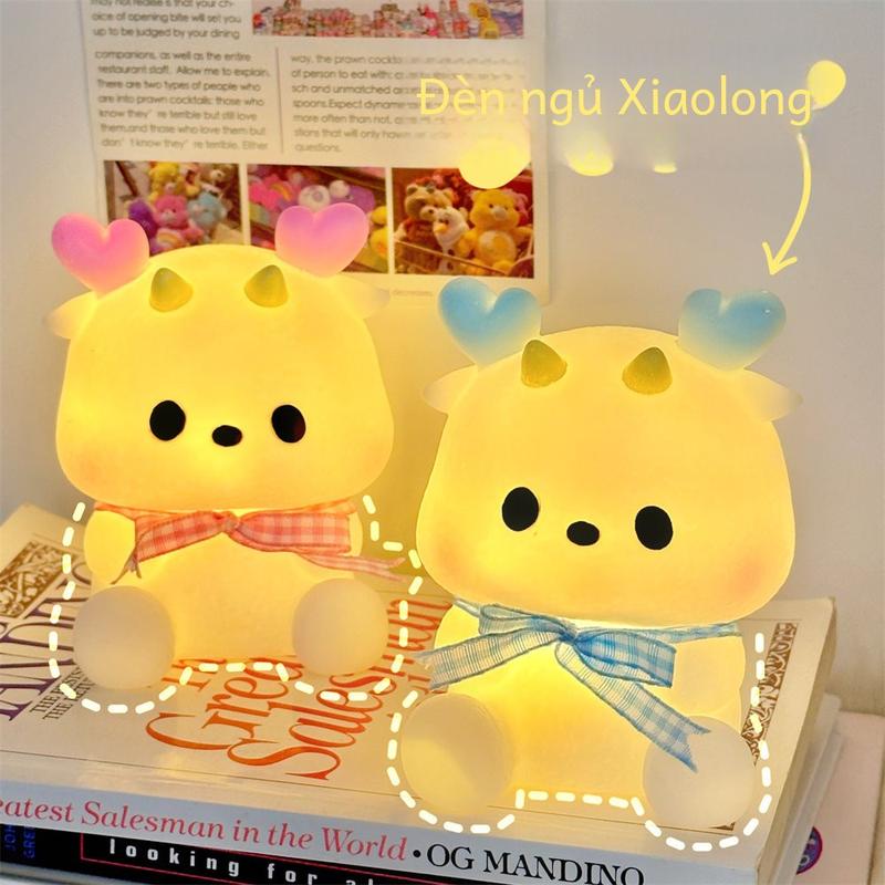 Product Introduction of Đèn phòng ngủ dễ thương hoa túc linh 3D hoạt hình, phù hợp phòng ngủ, tặng nhãn dán quà 13