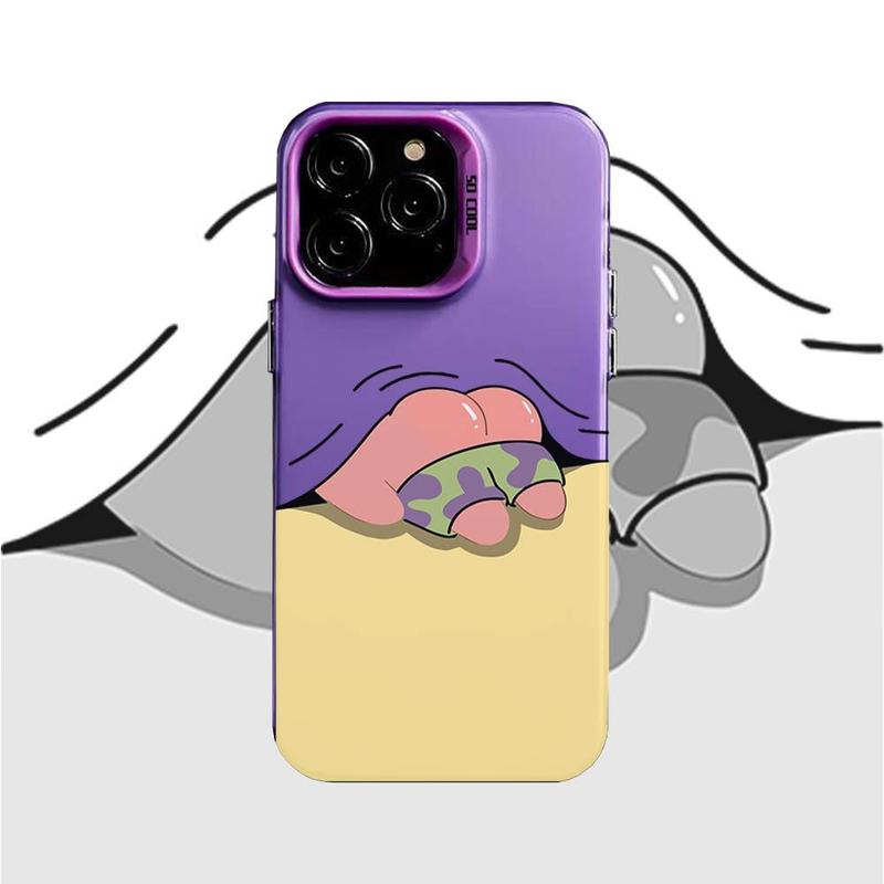 Pelindung HP Premium Laser Matte Hard Casing HP CASE ANIME KARTUN SPONGE BB FOR ALL TYPE - SPONGE OPPA CUSTOM 4