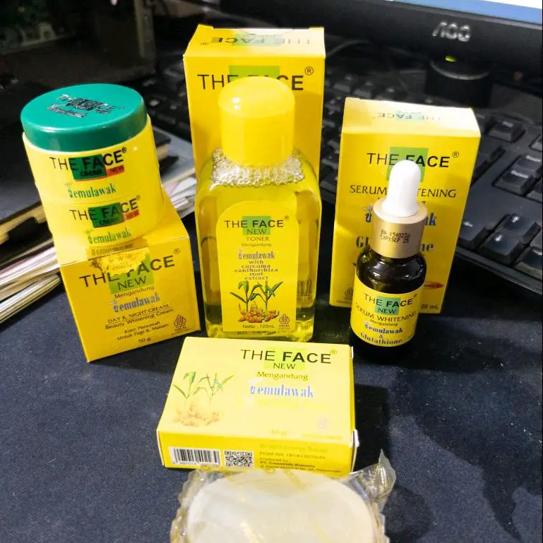 The Face Temulawak Paket Lengkap BPOM 100% ORIGINAL
