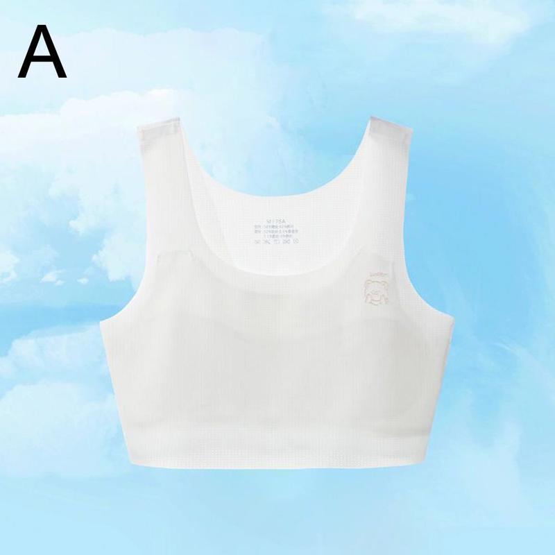 Product Introduction of 【COD】Flat Breast Binder Girls Lesbian Underwear Women Seamless Summer Short Vest Tank Top Shaper Bustier Shpaer Vest 28