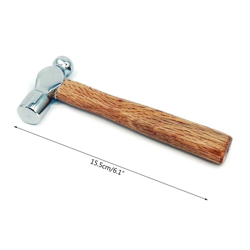 XDYZ Handle Hammer Double-Faced Soft Hammer Smashing Walnut Hammer Round for Head High Carbon Steel Hammer for Househo 3