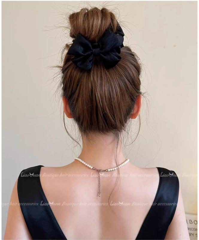 Product Introduction of French High-quality Ball Head Grip 2024 New Bow Hairpin Female Shark Head Clip Jewelry 0