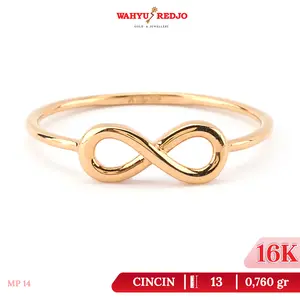 Cincin Emas Infinity 16K UBS Wahyu Redjo Pameran