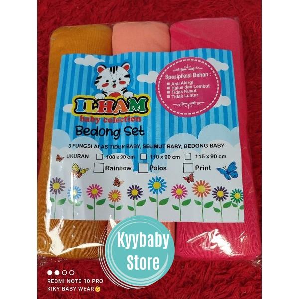 WARNA TERLENGKAP!!! BEDONG BAYI POLOS RAINBOW BAHAN ADEM LEMBUT UKURAN JUMBO 2
