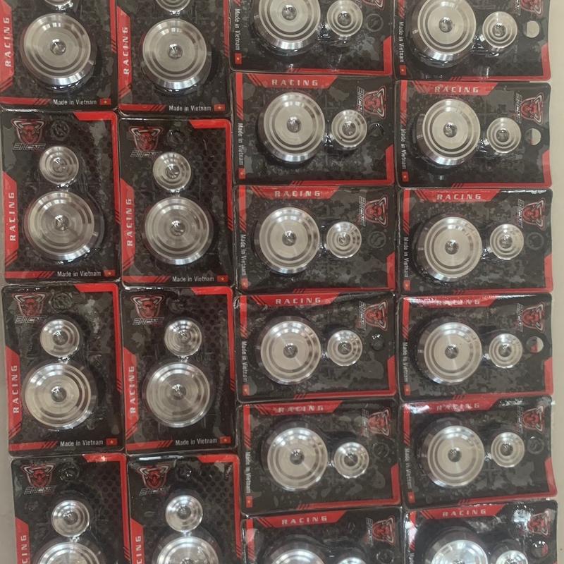  Ốc Mâm Lửa Inox 304 Nguyên Khối -Chống Rỉ Sét- Phụ Kiện Xe Máy- Gắn các dòng Xe Máy Thông Dụng Phụ Tùng xesirus độ 