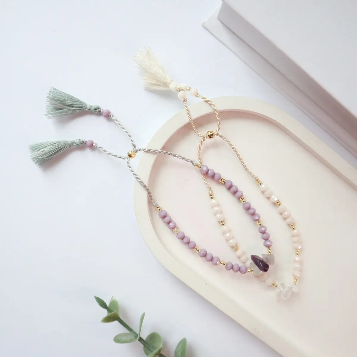 Tamana Bracelet / Gelang Batu Alam / Gelang Tali / Gelang Wanita / Gelang Tipis
