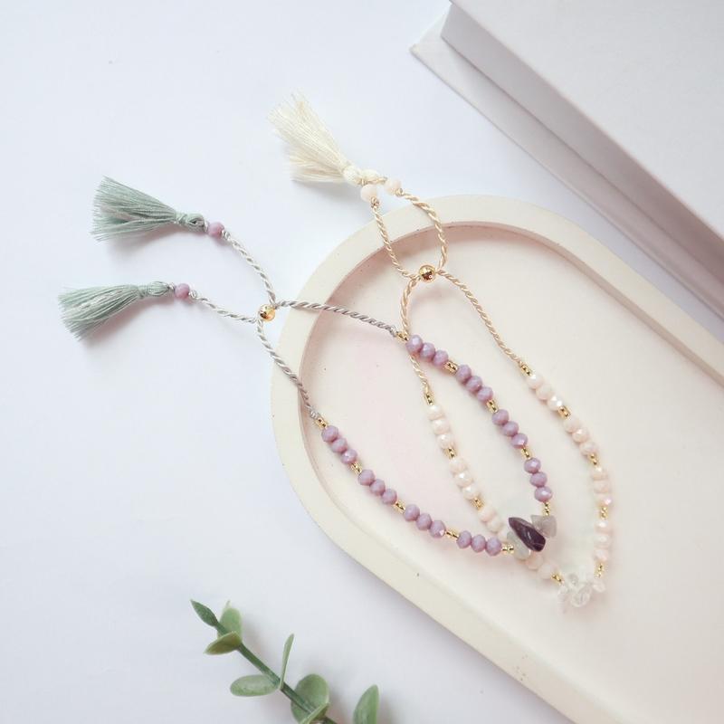 Tamana Bracelet / Gelang Batu Alam / Gelang Tali / Gelang Wanita / Gelang Tipis 0