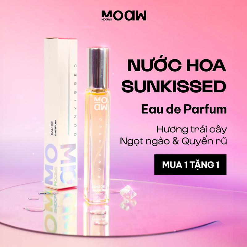MUA 1 TẶNG 1 Tinh Dầu Nước Hoa Cho Nữ Mùi Phấn MOAW MOAWS SunKissed Nhẹ Nhàng Thơm Lâu Sang Chảnh Ngọt Ngào - Dầu Thơm Đi Học Unisex Chiết Thanh Mát Mùa Đông Hương Hoa Cỏ Trái Cây - Xịt Thơm Tóc Perfume Fragrance Sắc Đẹp Women Cosmetic Mỹ Phẩm