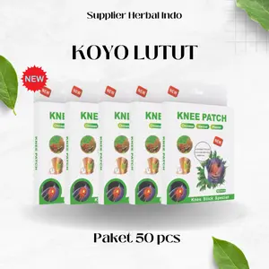 PAKET 50 PCS Koyo Lutut Knee Patch Pereda Pegal Linu dan Nyeri Otot Berperekat Menghangatkan