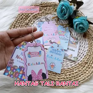HANTAG ULTAH TALI RANTAI (20pcs)