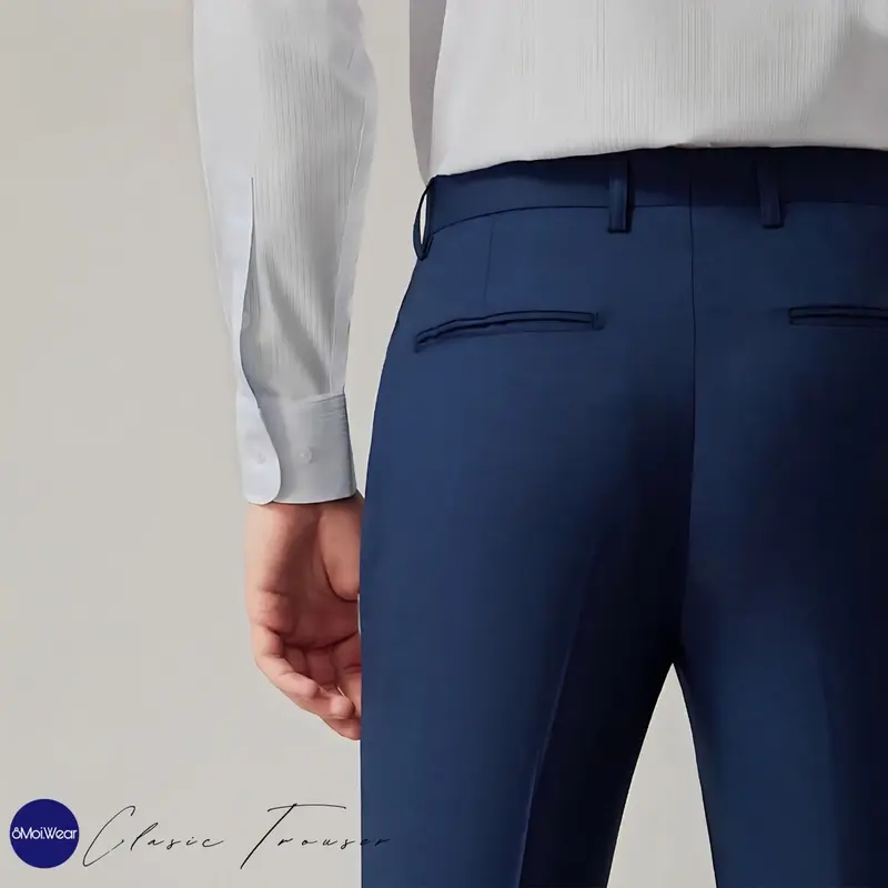 8MOIWEAR Celana Formal Pria Slimfit Panjang Kantor Pria Slimfit 1