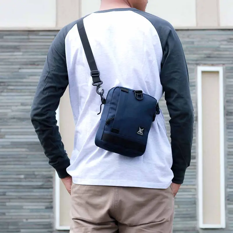 Tas Sling Bag Pria Tas Selempang Pria Distro/Sling bag TERMA casual terbaru Saingan Eiger Slingbag 1