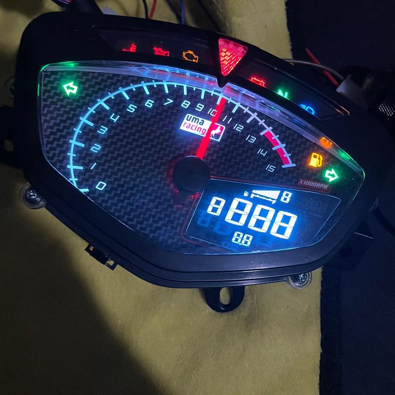 Đồng Hồ Uma Racing Lắp Sirrius Exciter 2006-2010 ( Phụ Kiện Xe Máy) Đọc Kỹ Mô Tả Phụ Tùng Đèn Trang Trí Đồng Hồ