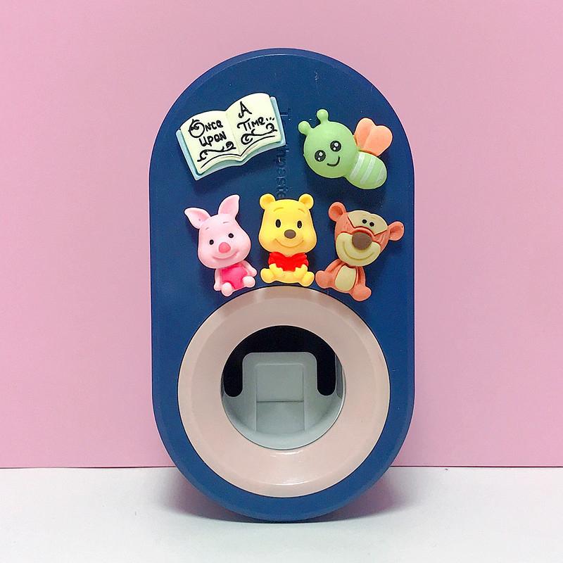 (Xả kho) Dụng cụ lấy kem đánh răng cho bé cao cấp Nemby giúp nặn kem đánh răng dễ dàng hơn có hình dán xinh xắn 6