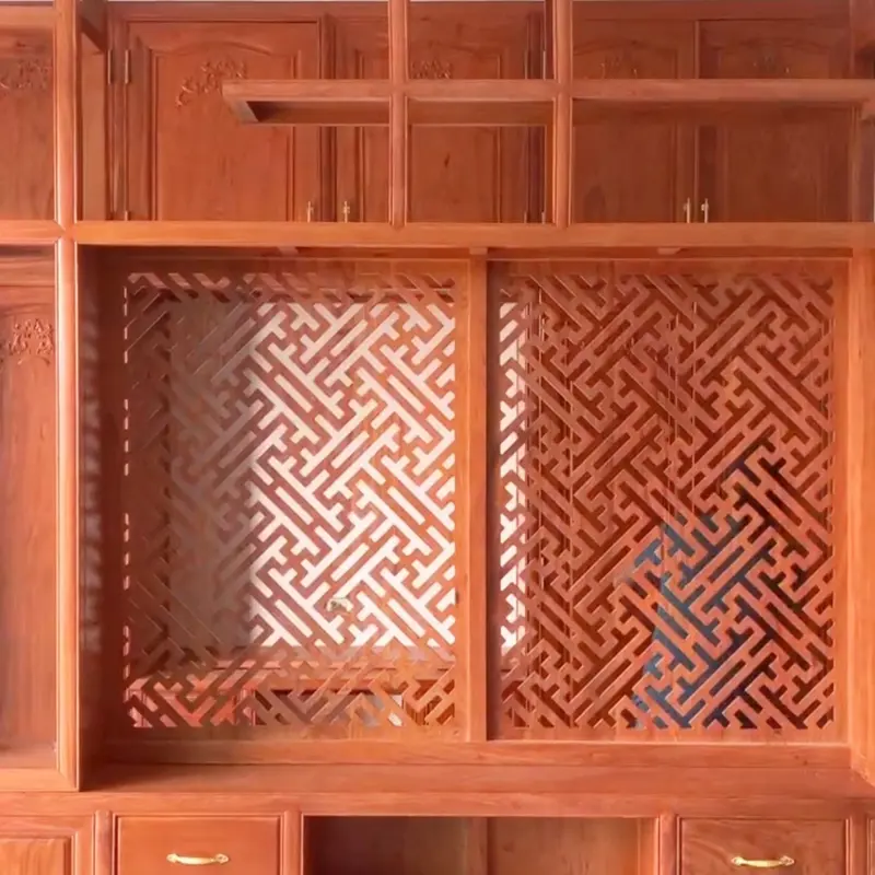 VÁCH CỬA/ VÁCH TỦ KỆ HƯƠNG ĐÁ THIẾT KẾ 2
