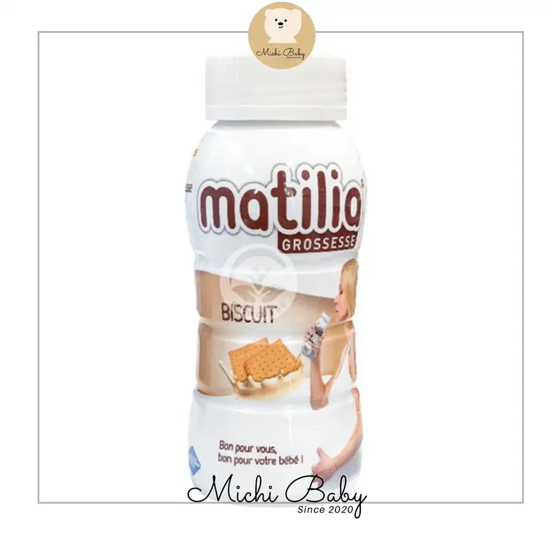 DTT - 1 Thùng 6 Lốc - 24 Lon Sữa bầu matilia Pháp Đủ Vị (4 hộp x200ml) - Michi Baby MC4588 4