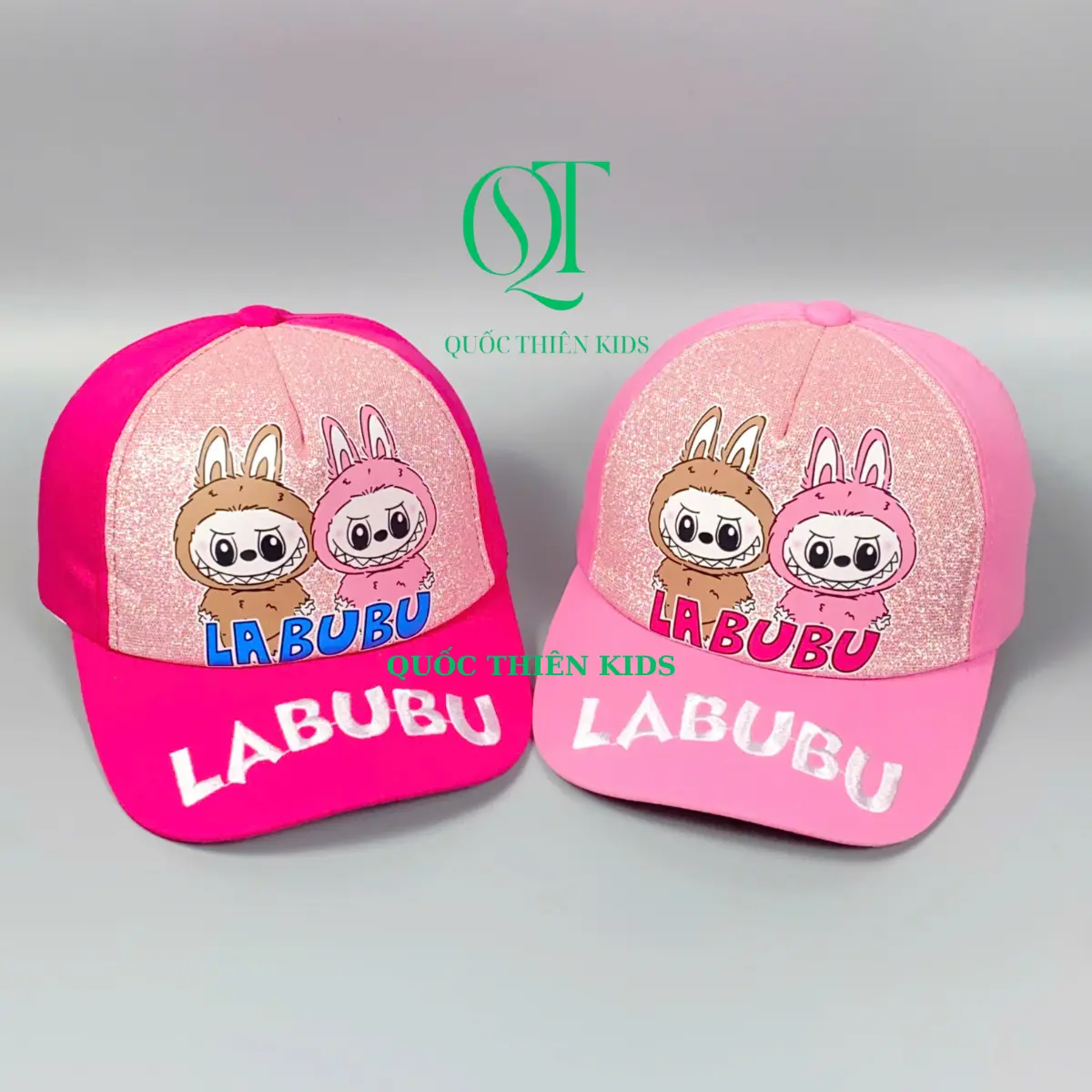 [Mũ nón trẻ em 3-10 tuổi] Mũ lưỡi trai in thêu hình LABUBU , nón kết LABUBU hothit cho bé gái - Ms QT39
