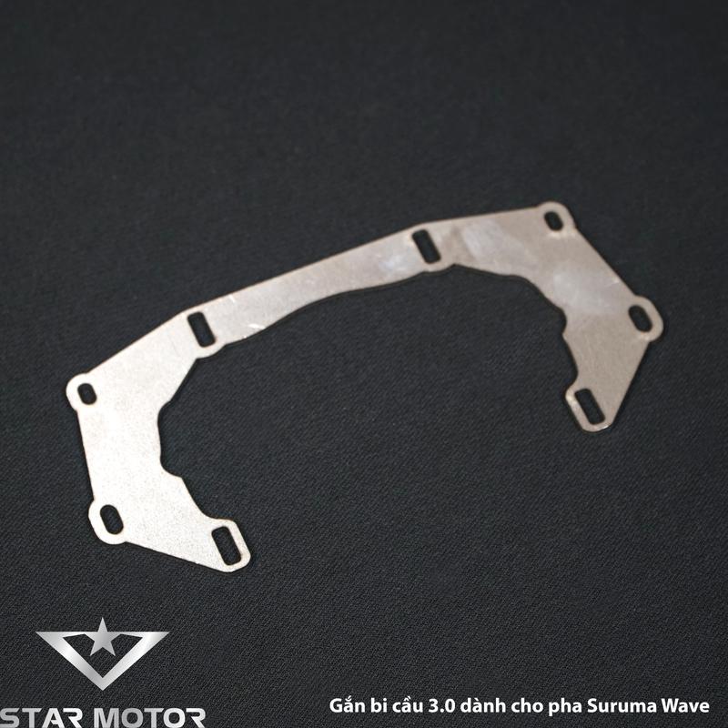 Pát bát gắn bi cầu 3.0 sử dụng cho đèn pha Suruma xe Wave 50 - 100 - 110