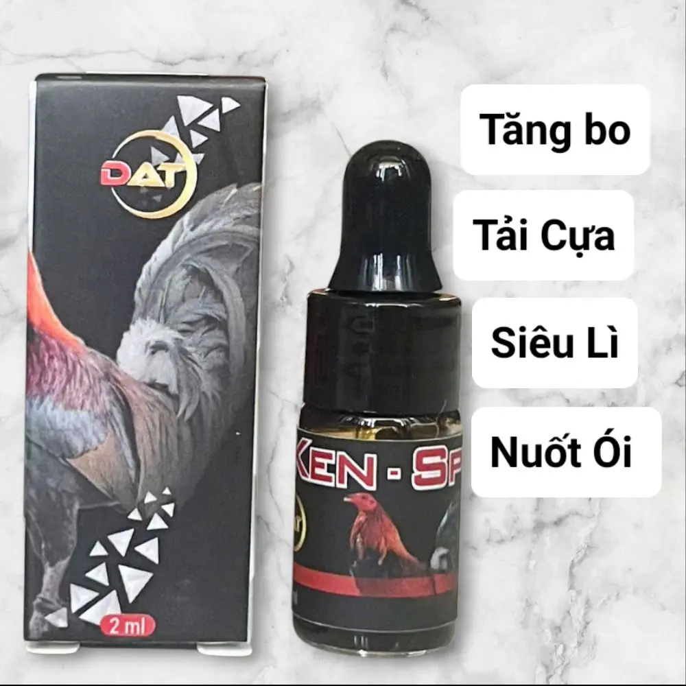 2cc KEN SPEED nâu đen hổ trợ dinh dưỡng sức khỏe cho gà