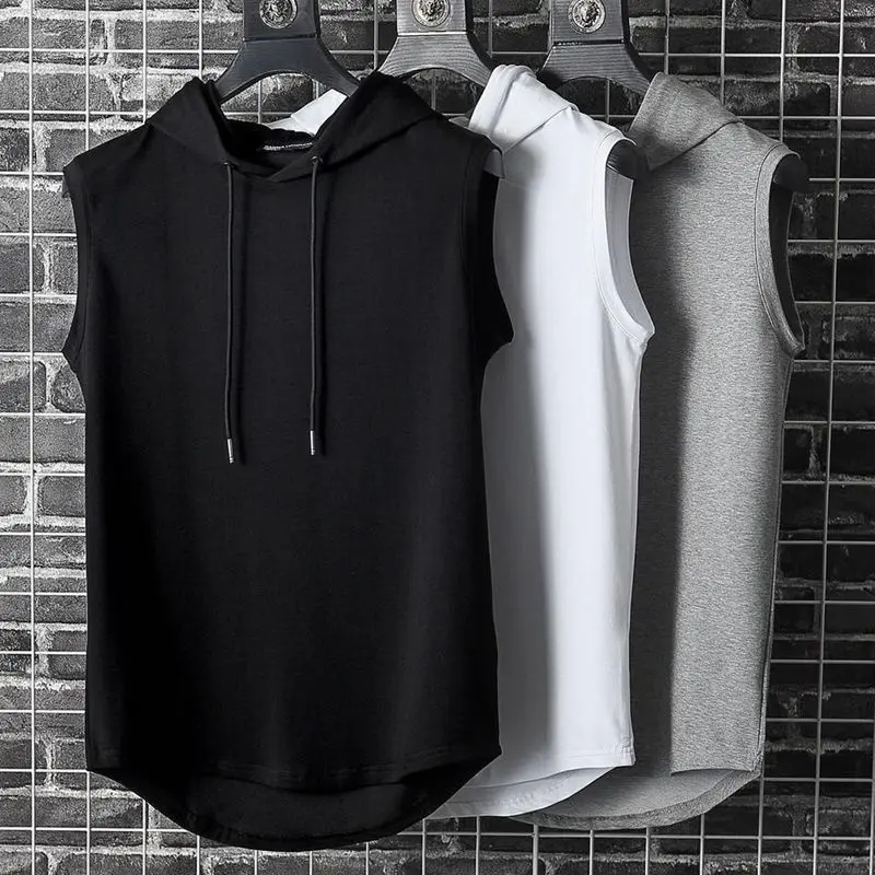 SW Kaos Fashion Outdoor Tanpa Lengan Pria
