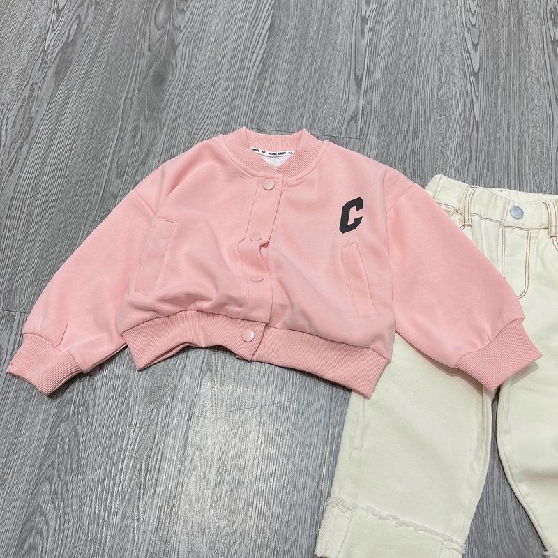  Bomber C hồng siu chất  không kèm quần  