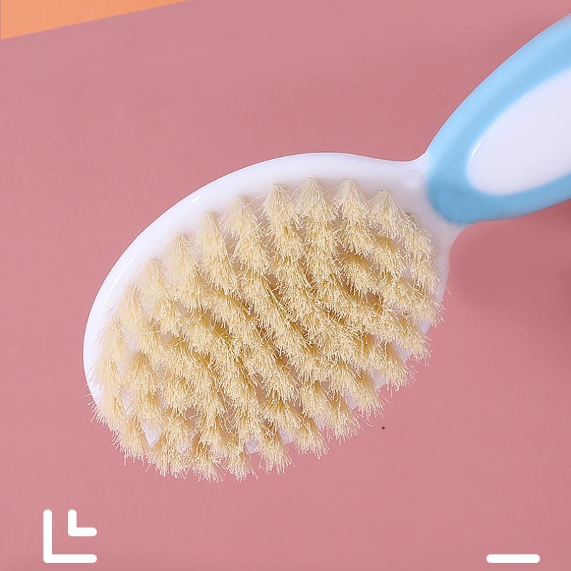 Product Introduction of Baby Comb Care Set Baby Shampoo PP Soft Hair Comb To Tinea Foetidum Cleaning Brush 10