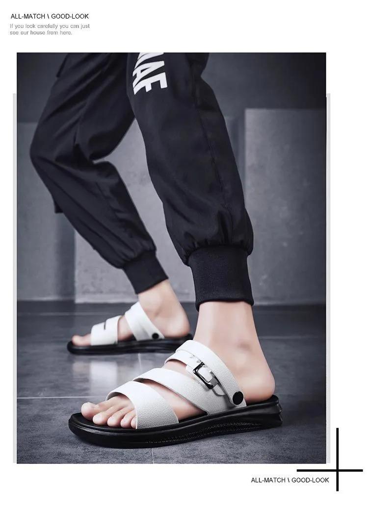 Product Introduction of Valazo men's casual sandals Korean men's slippers non-slip beach shoes for summer 20
