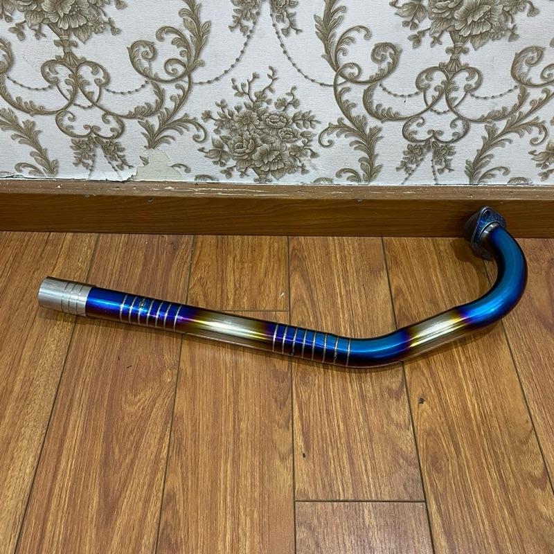 Cổ pô titan exciter 135 cho xe 5 số size 32 ( tặng khâu )