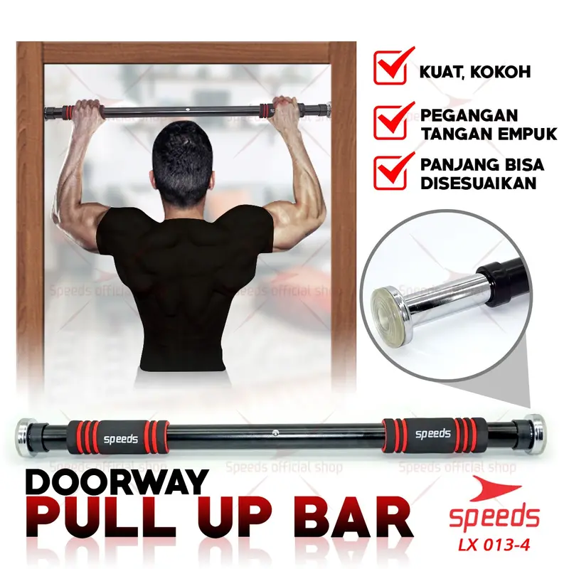 COD GRATIS ONGKIR SPEEDS Pull Up Bar/Iron Gym /chin up