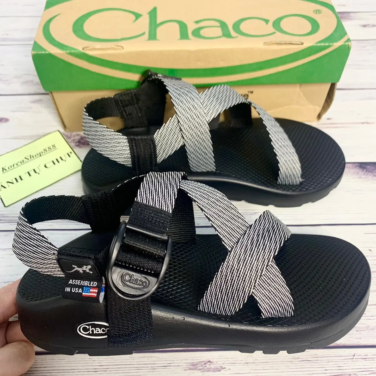 Dép Xăng Đan Nam Chaco Đế Ko Nhăn Lún Mã D207