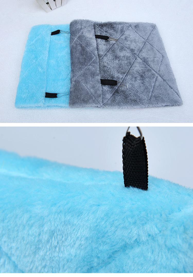 Product Introduction of 17*12*13CM Hammock Bird Nest Pet Parrot Hanging Bed House Plush Winter Warm Cage Nest Tent Gaiolas Passaros Bird Accessories 2
