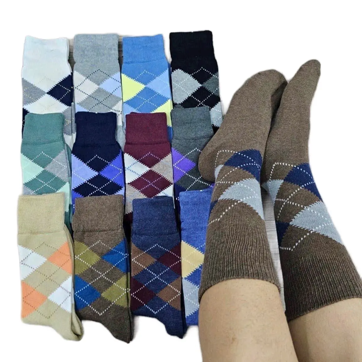 Tất trám cổ cao Chất liệu cotton len cao cấp dày dặn mềm mại êm chân hàng đẹp