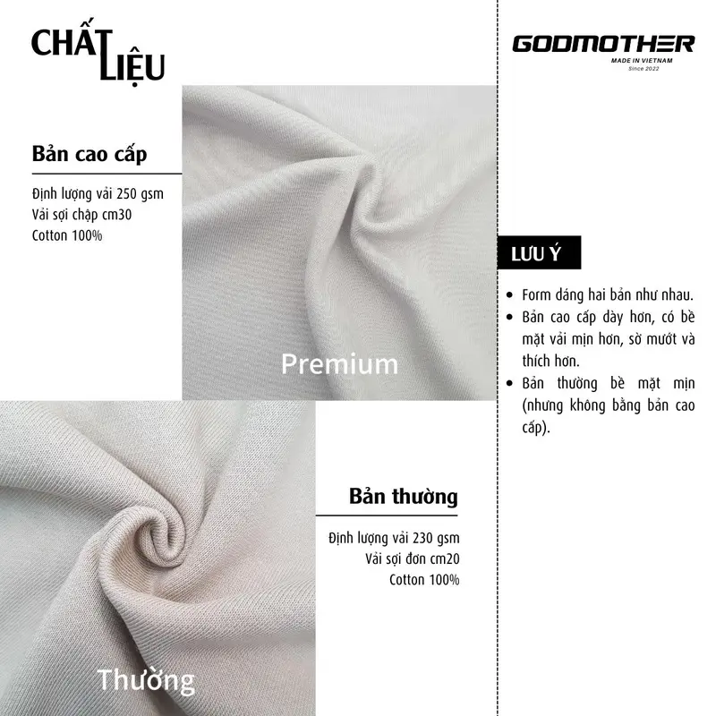 Áo Thun Trơn FORM BOXY Cotton 250gsm GODMOTHER T-Shirt Boxy Nam Nữ Menswear Thoáng Mát Phong Cách Trẻ Trung Năng Động 1