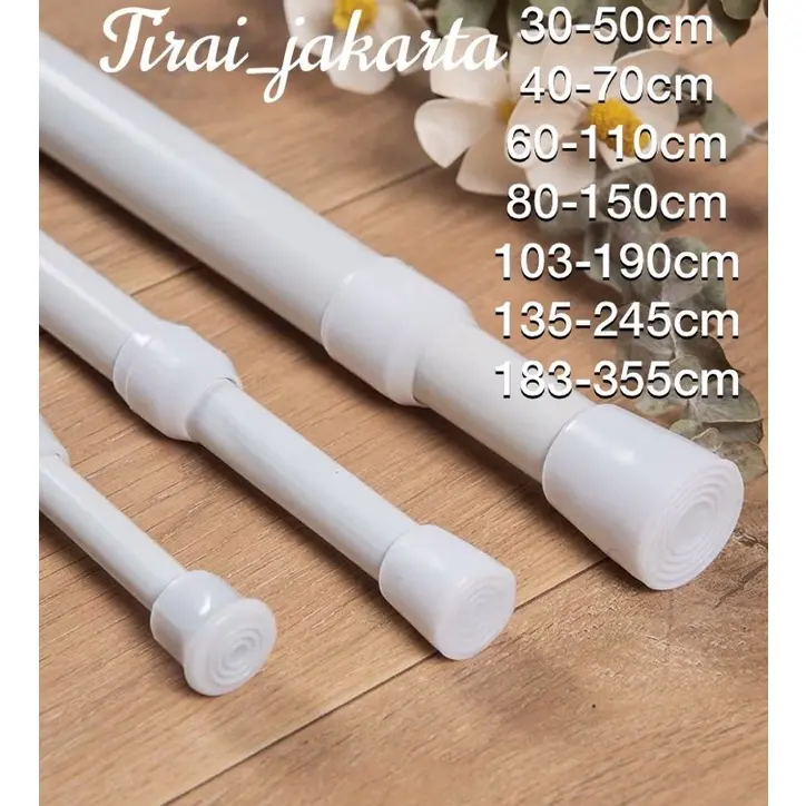 [GROSIR] PIPA TIANG TONGKAT FLEKSIBEL GORDEN/ FREE BUBBLE WRAP / TIANG PINTU/ TIANG TIRAI KAMAR MANDI/ TIANG KOLONG DAPUR/ BATANG GORDEN/ TIANG KOLONG DAPUR / TIANG PIPA AJAIB/ TONGKAT PIPA AJAIB
