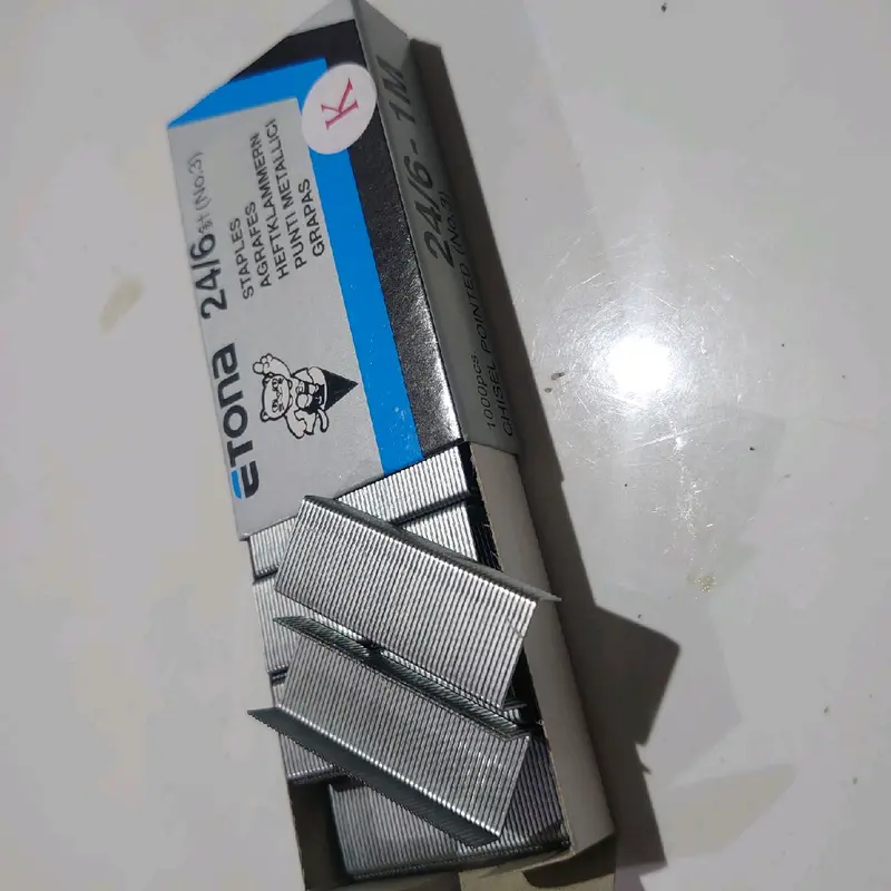 isi Staples ETONA 6 mm PER BOX/DUS 0