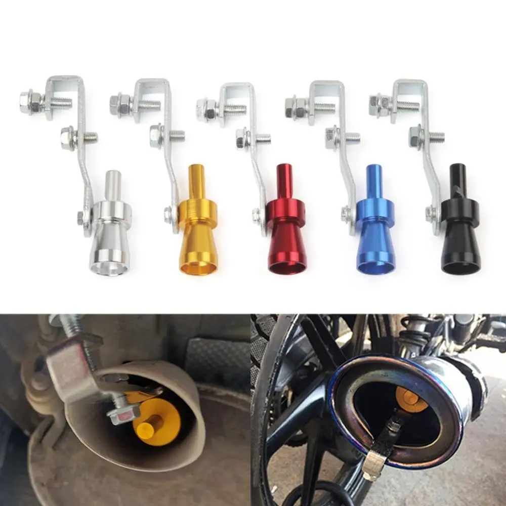 Car Whistle Nozzle Exhaust Sounder Pipe  Engine Modified Tail
